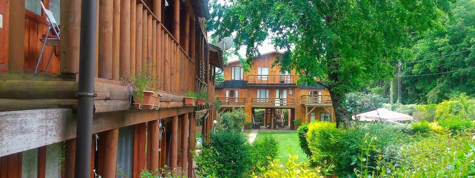 Cabanas Spa Bungalows Huarranchi Пукон Экстерьер фото